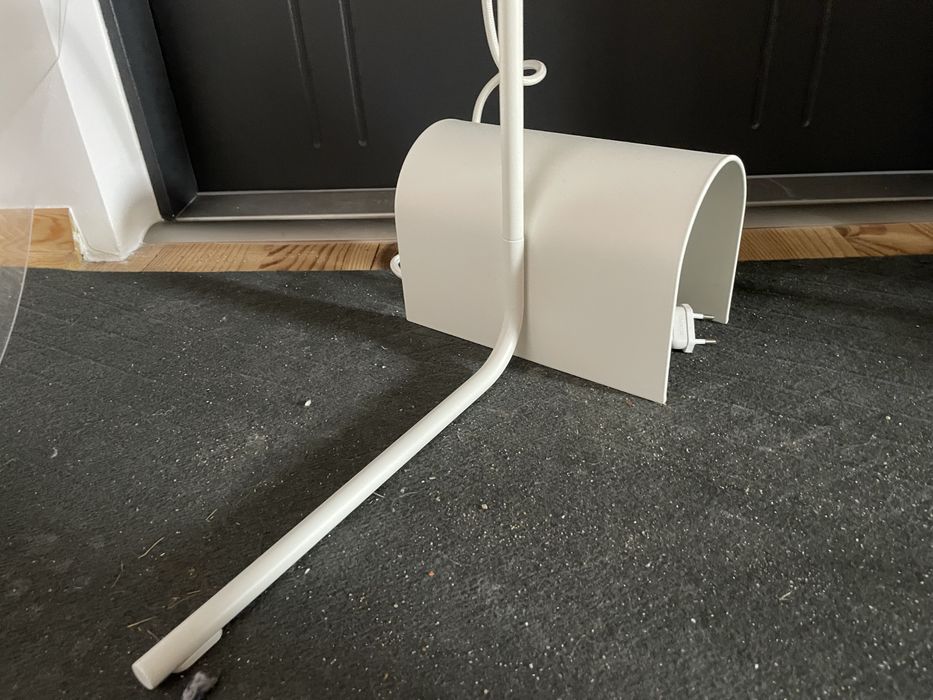 Ikea Harslinga dekoracyjna lampa podłogowa+zarówka LED Filament