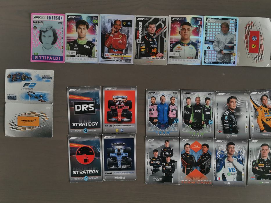 F1 Karty Topps Turbo Attax 2025 official formula 1
