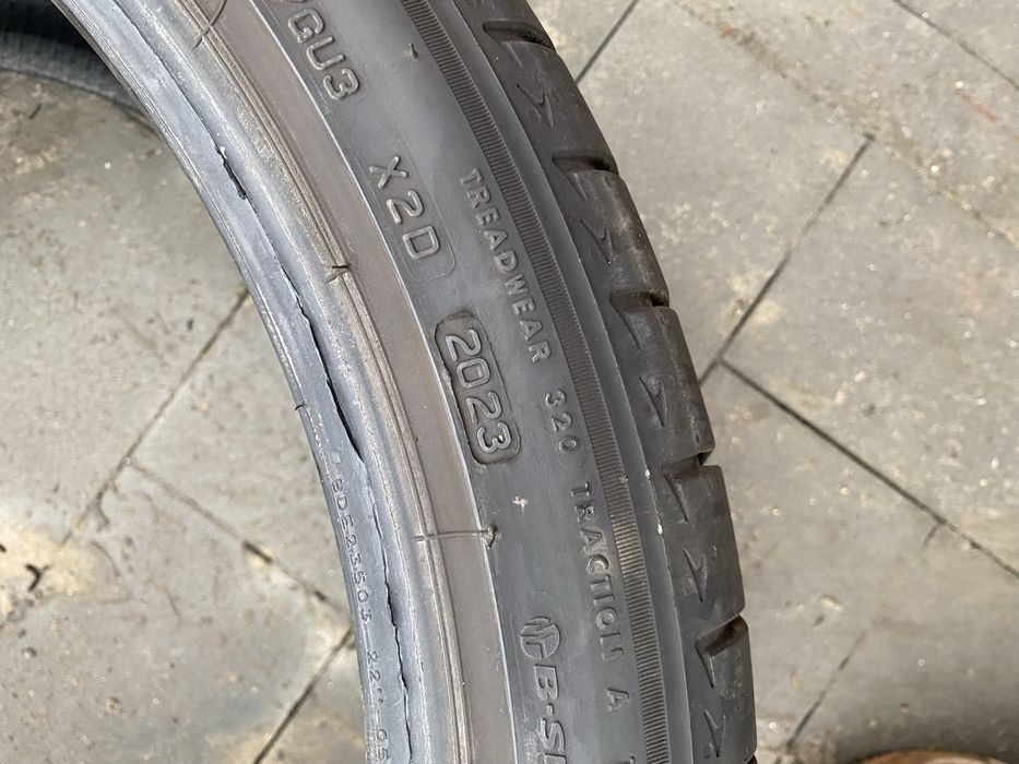 Opony letnie Bridgestone Turanza T005 285/35 R22 2szt. 2021/23r. 7mm