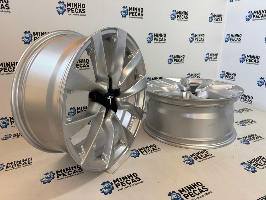 Jantes Look Tesla Model S em 19 (5x114.3) Silver