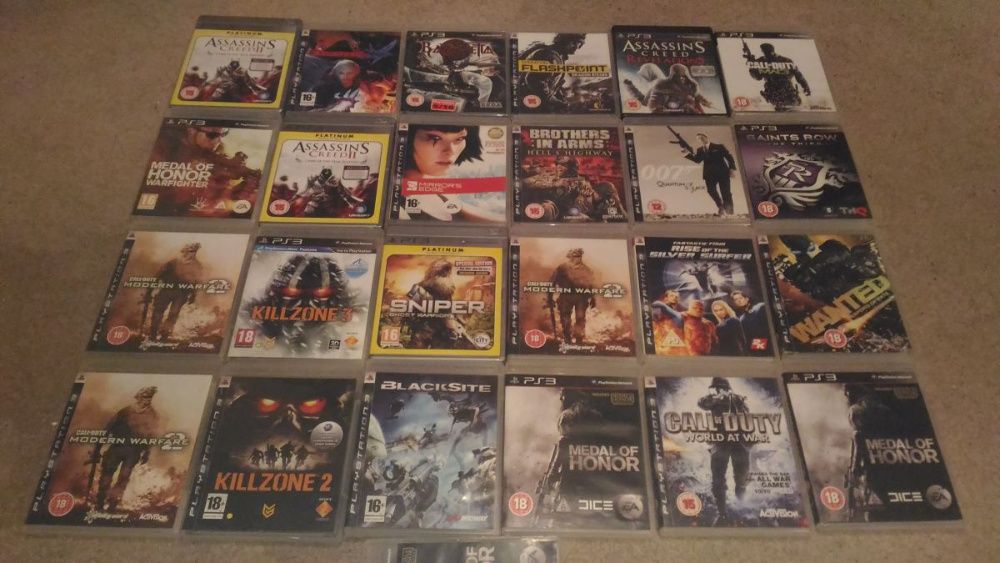 Lote de Jogos Playstation 3 - Ler anuncio