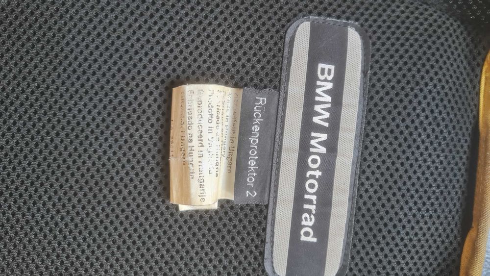 Zbroja BMW Motorrad roz. S Żółw Pancerz Ochraniacz Kręgoslupa