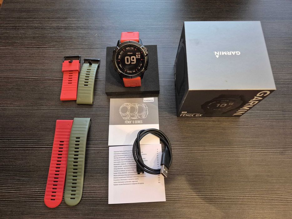 Garmin Fenix 6X PRO 51mm Mapy Komplet