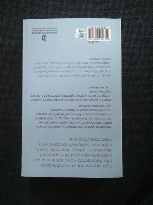 Dobra książka - Widok z Castle Rock Alice Munro (jak nowa)(P70)