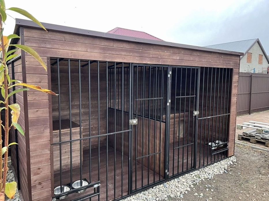 Вольер двойной,на две собаки 4*2. Доставка по Украине.