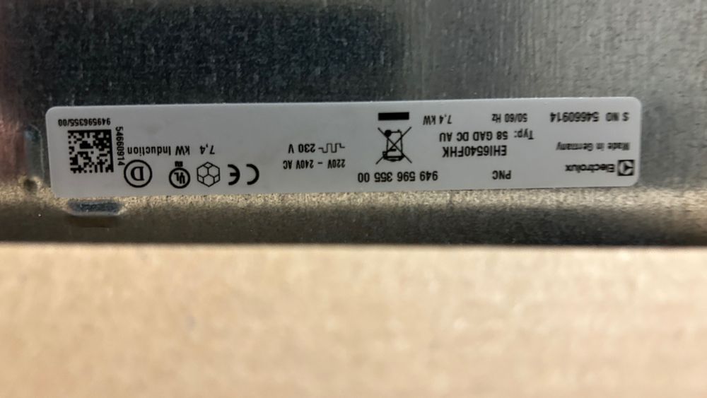 Płyta indukcyjna ELEKTROLUX EHI6540FHK