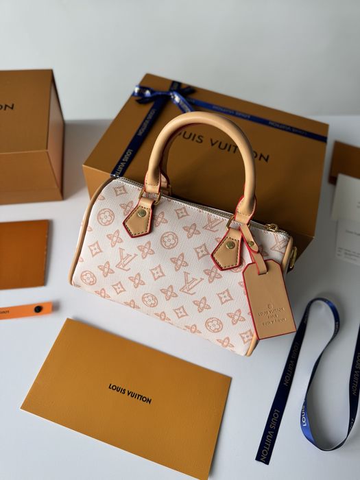 Сумка Louis Vuitton Speedy Bandouliere 20, жіноча сумка луі вітон спіді 20 см