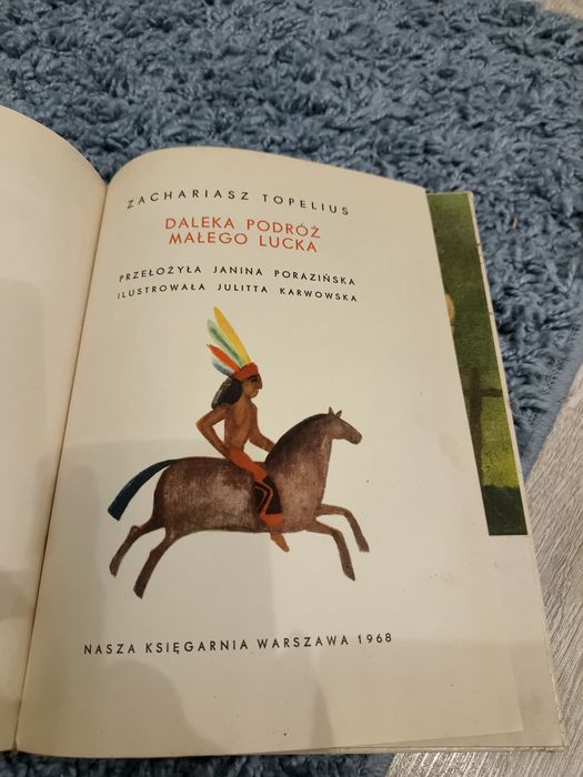 Unikat Daleka podróż małego Lucka Zachariasz Topelius