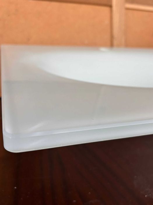 Lavatório Cristal Embutido 60×50 cm | Novo Caixa | Remodelação