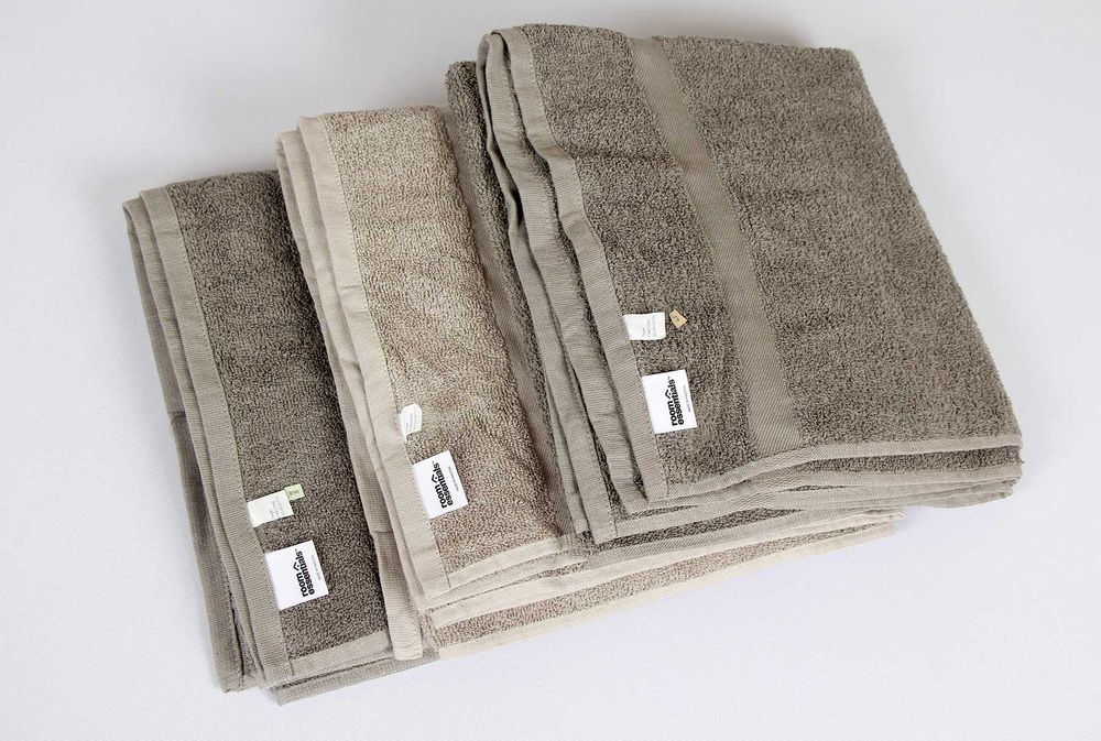 Якісний індійський рушник room essential, полотенце махра