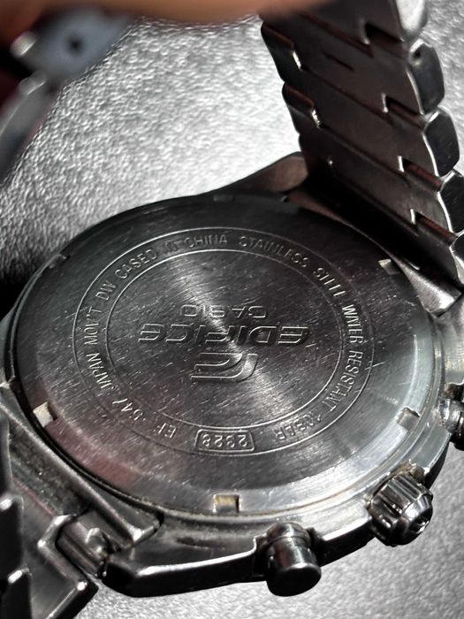 Zegarek męski Casio Edifice EF-547 — wodoszczelny