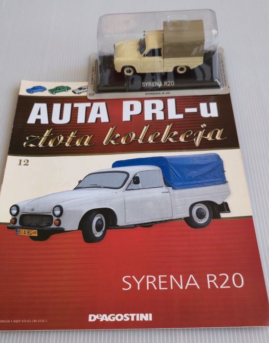 Kyltowe Auta PRL Zlota Kolekcja 1:43 Syrena R20