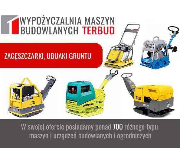 Zagęszczarki od 90 kg do 800 kg. Ubijaki.