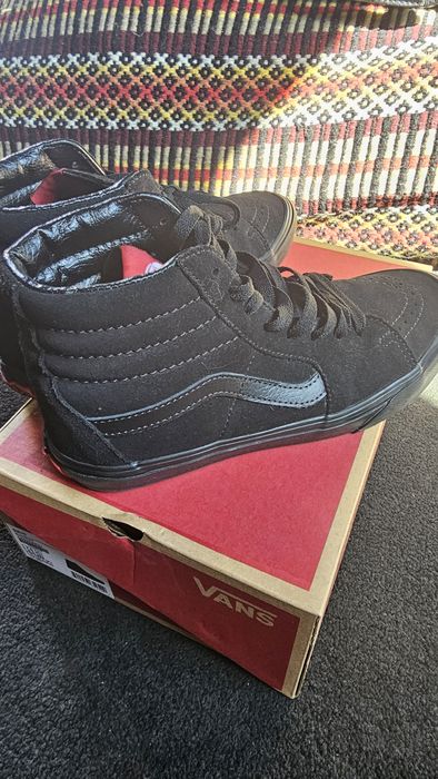 VANS SK8 Hi Pretas T40 novas na caixa
