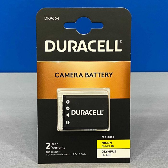 Bateria Duracell - Nikon EN-EL10/ Olympus Li-40B/Li-42B/Fujifilm NP-45