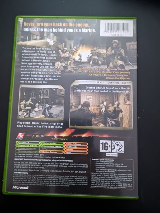 Close Combat First To Fight Xbox