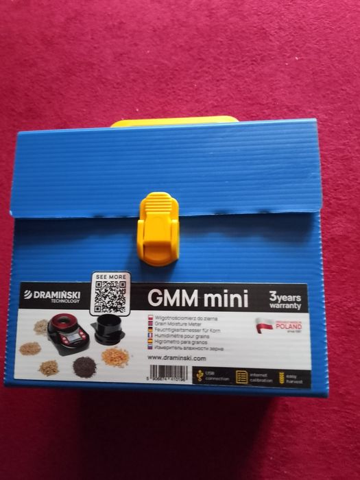 Wilgotnościomierz do ziarna Dramiński GMM mini – Stan Idealny, GWARANCJA!