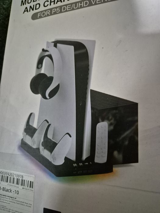 estação multifuncional de arrefecimento e carregamento PlayStation