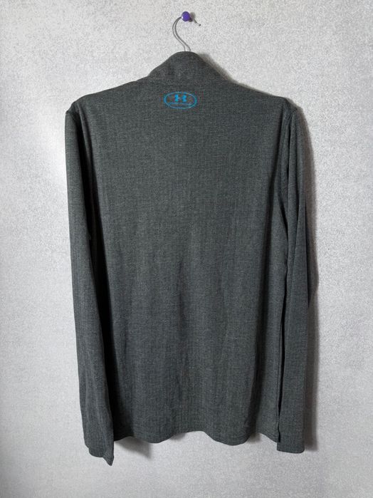 Bluza Under Armour M NOWA half zip szara threadborne logowana nowa kolekcja cienka fitness gym