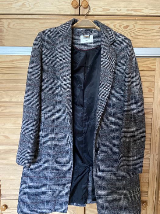Вовняне пальто Alcott в клітинку оригінал