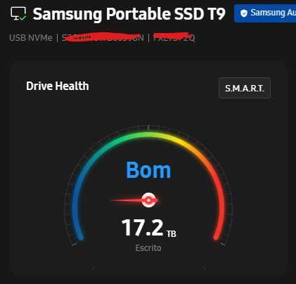 Disco Externo SSD Samsung T9 1TB
