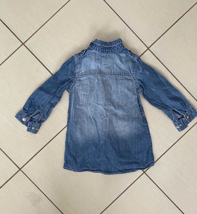 Плаття для дівчинки джинсове