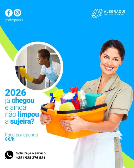 Servicos de Limpeza - Casas/ condominios/ Pós obras/ Escritórios