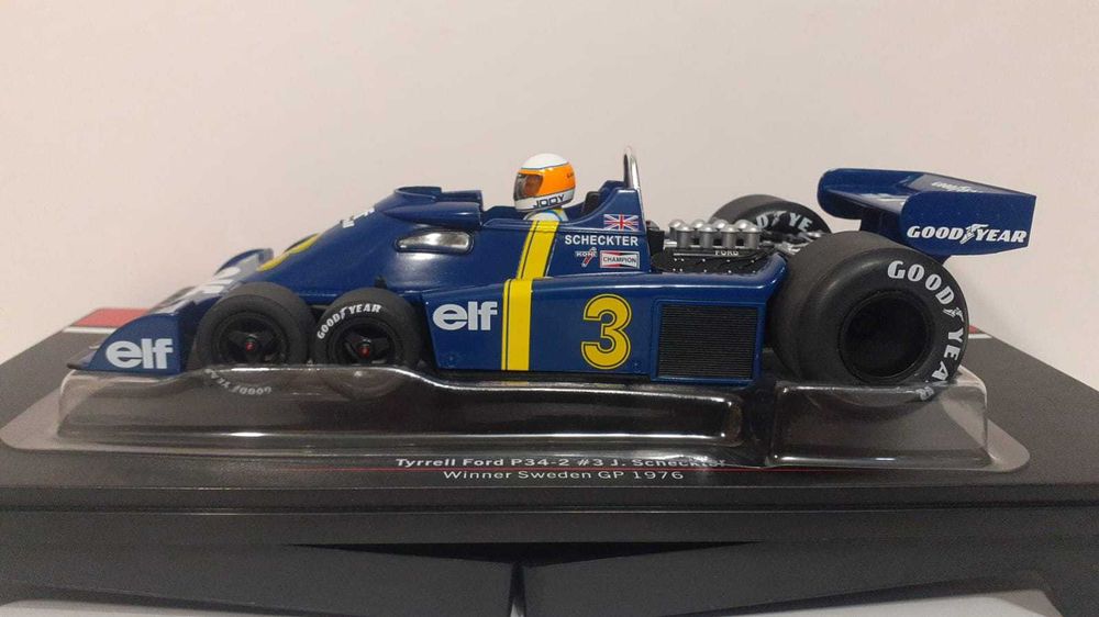 1/18 Tyrrel ford P34 Winner Suécia 1976 - MCG