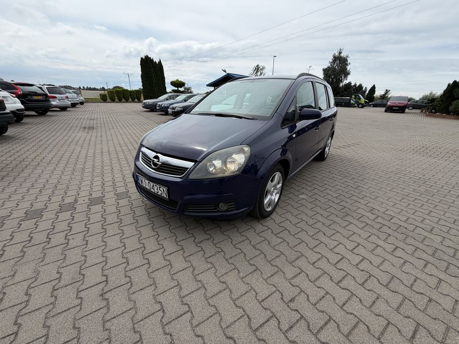 Opel Zafira B 1.6 Benzyna 105 KM, 7 osobowa , 1 właściciel PL