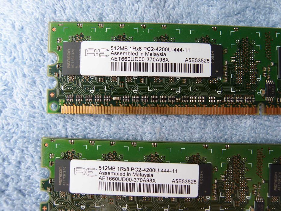 Память DDR2 1GB 800MHZ KINGMAX, Aeneon 512MB, Intel Celeron D 331