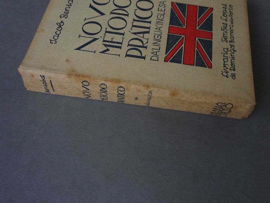 Livro Novo Método Prático da Língua Inglesa - Jacob Bensabat 1935
