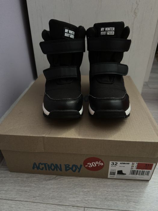 Чобітки зимові для хлопчика Action Boy