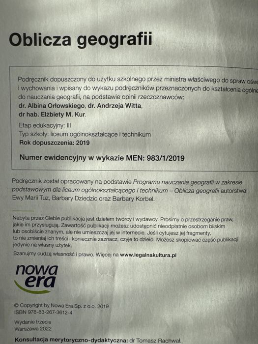 Oblicza geografii 1
