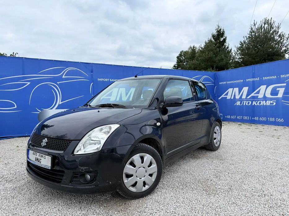 Suzuki Swift Zarejestrowany*Klima*Radio*Elektronika*2 komplet kół*Gwarancja w cenie