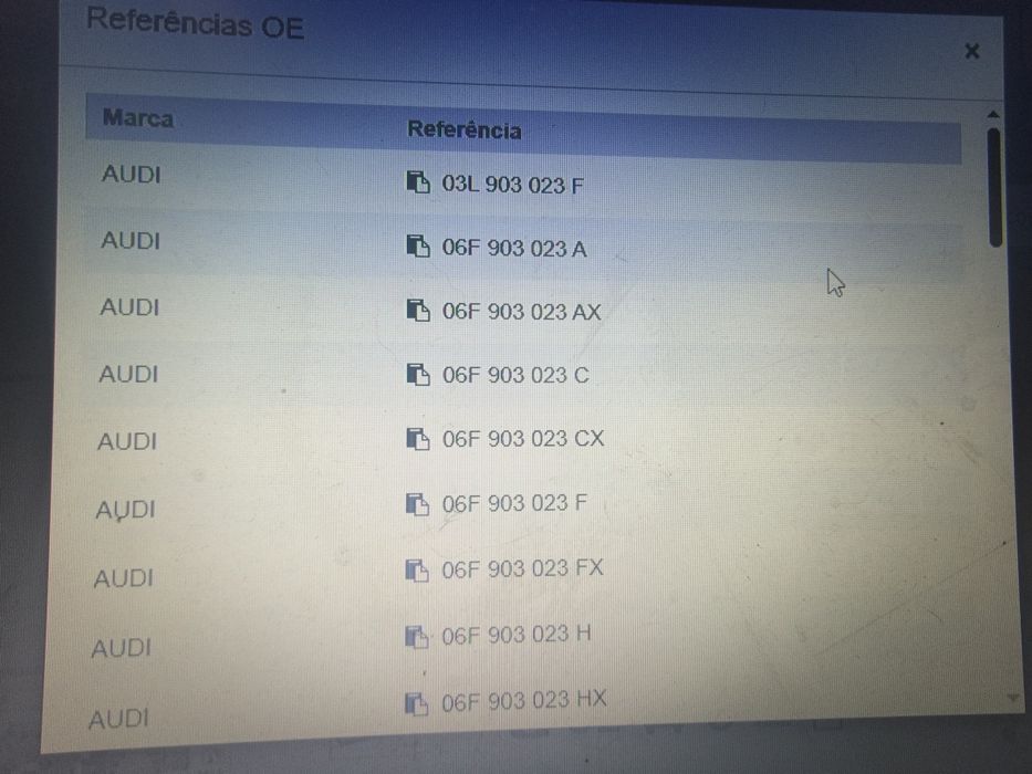 Alternador novo grupo vag