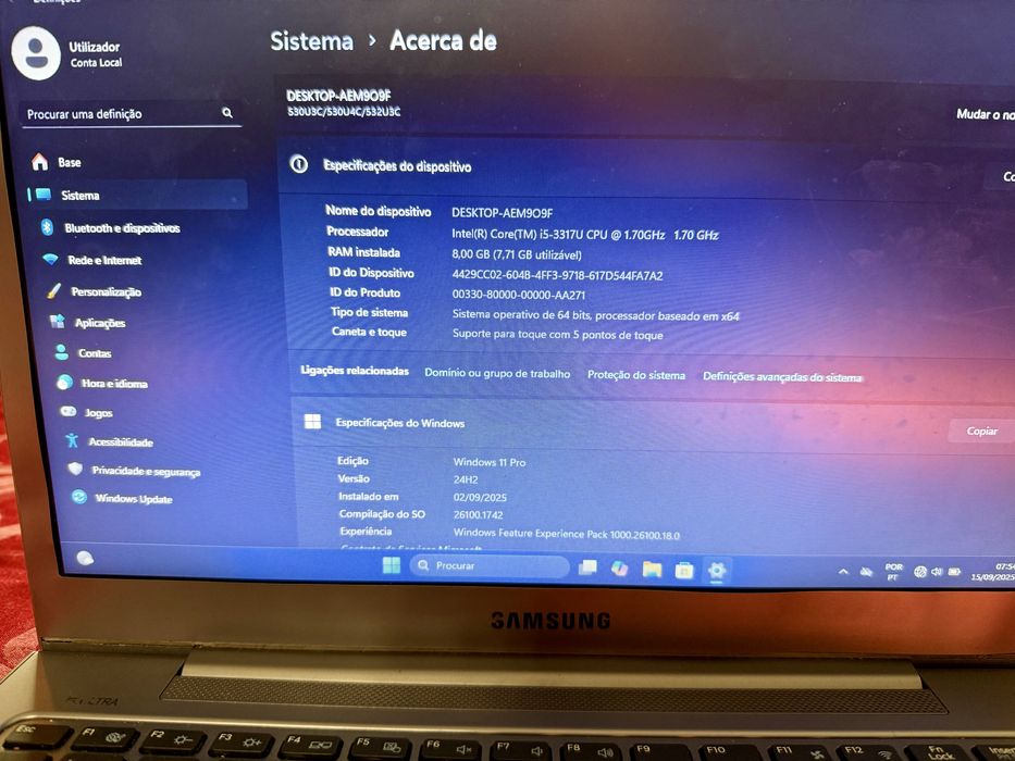 Portatil Samsung Np530 I5