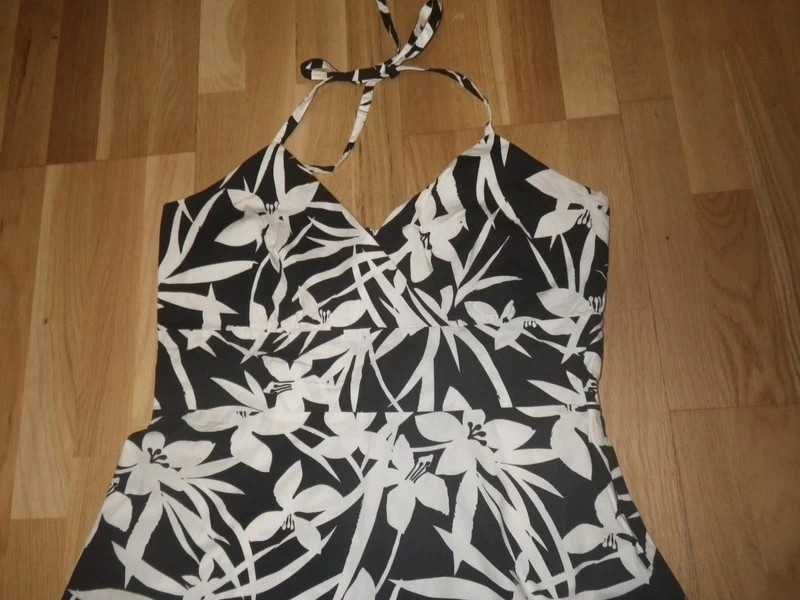 New Look bawełniana sukienka w kwiaty r 14/42