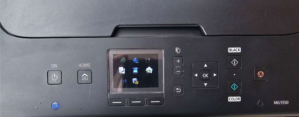 Canon PIXMA MG5550 z kodem wsparcia: 5B00