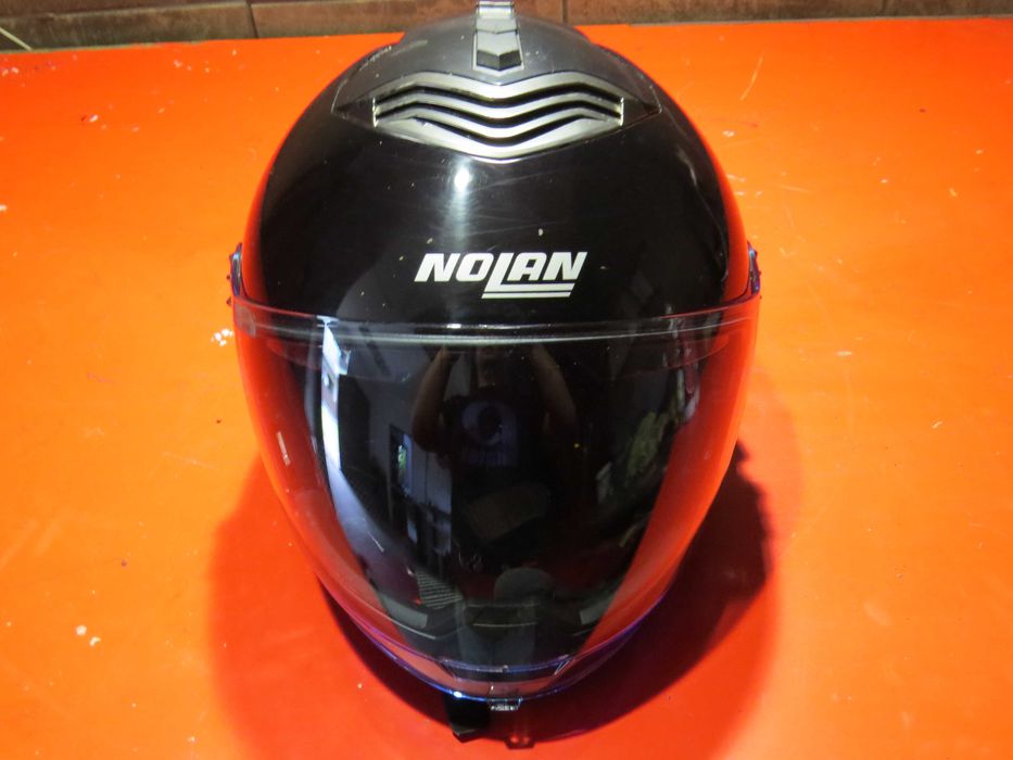 kask Nolan n-com N43air  Cruiser Chopper Harley pod n-com okulary