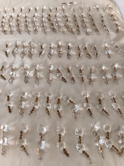 338 Cristais Antigos para candeeiros/Lustre (Pingentes Vintage)
