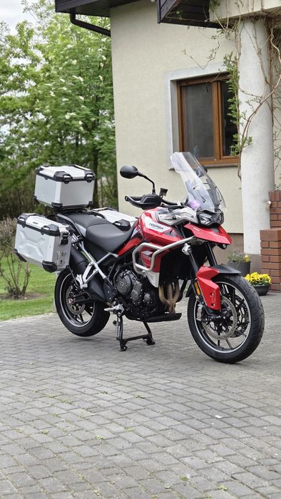 Triumph Tiger 900 GT Pro 21 tys km kufry serwis ASO