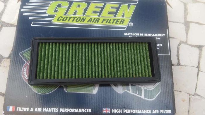 Filtro Green para Dacia Duster 1.5 dci e Clio Fase 2, 1.9 D