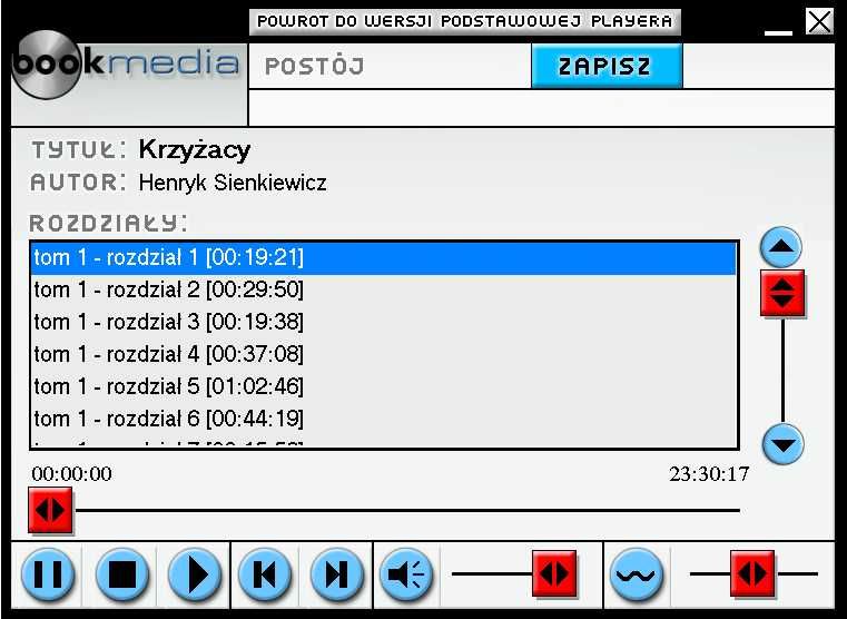 Audiobook "Krzyżacy" Henryka Sienkiewicza