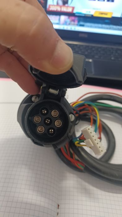 CABO DE LIGAÇÃO P/Atrelados Trailler E Etc.