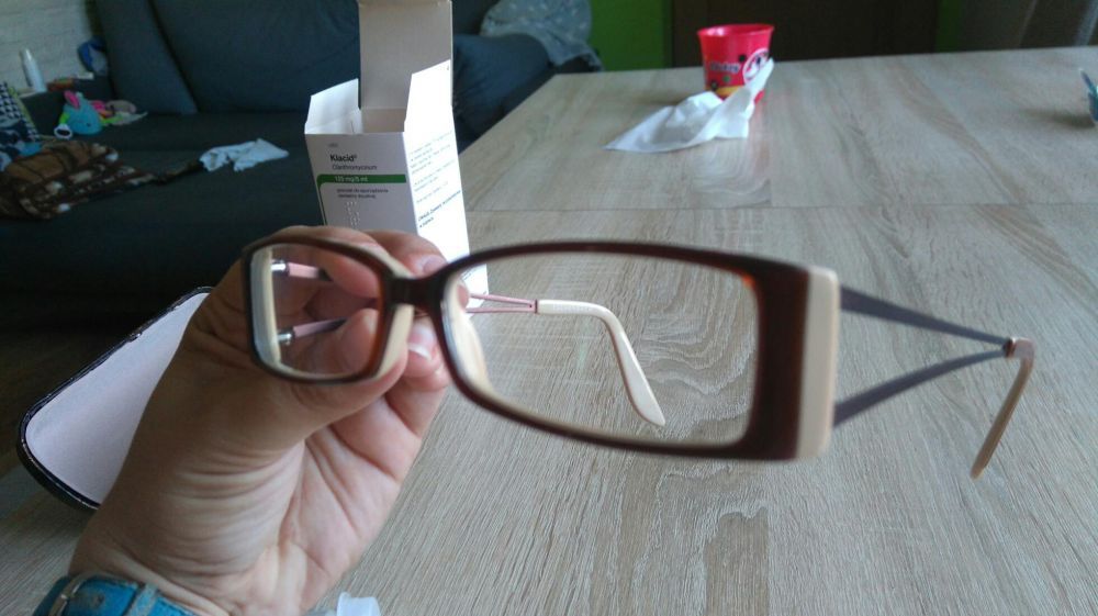 Okulary damskie.