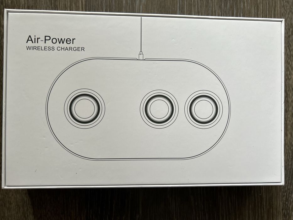 Бездротовий зарядний пристрій 3 в 1 Air-Power Wireless Charger