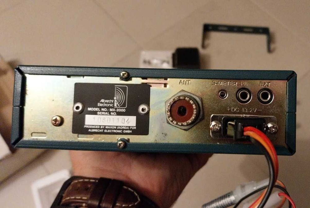 MAXON MX-2000 FM rádio cb