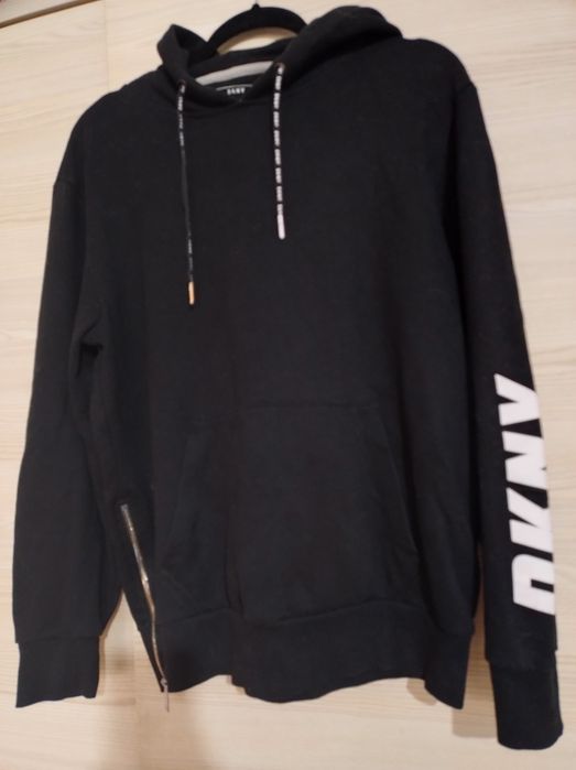 Bluza.Oryginalna..Donna Karan.Głęboka czerń.