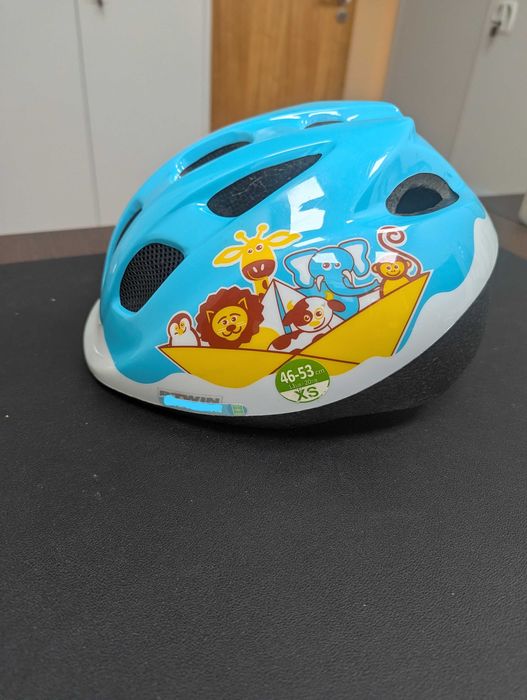 Capacete criança B’TWIN/Decathlon Baby H 300 Blue- até 5 anos. Novo.