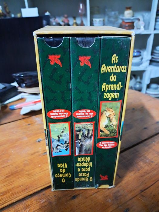 Cole ao tres cassetes vhs selecções